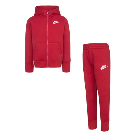 Nike Sustainable Fz Set per bambini Gym Red 2/3 anni