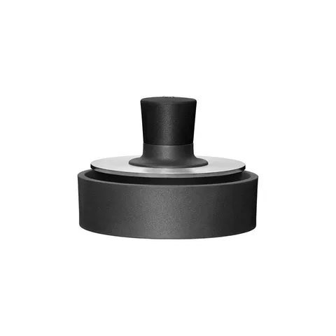 WMF Pressa per hamburger BBQ in acciaio inox, 12,5 cm, pattypressa per torte uniformi per