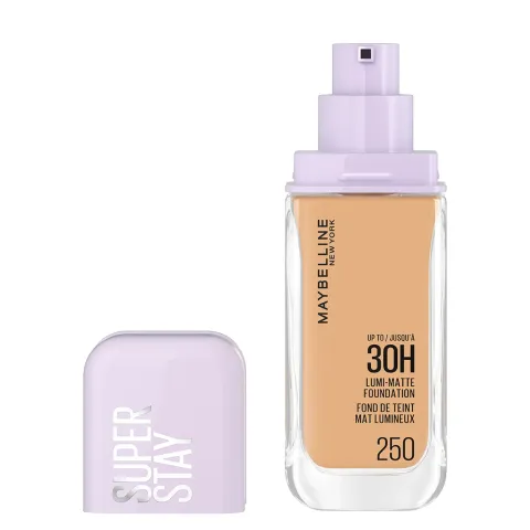 Maybelline New York Fondotinta a Lunga Tenuta, Per Tutti i Tipi di Pelle, Finish Matte