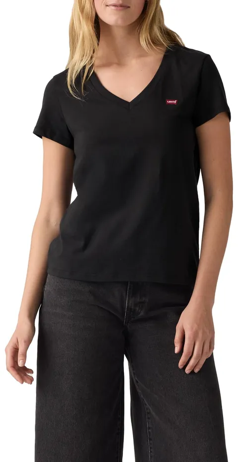 Levi's Maglietta da Donna Perfect Vneck Tees, 2 Confezioni da tè Caviar &, XS