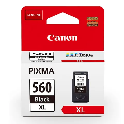Canon Ink - PG-560XL Cartuccia d'inchiostro nera originale a resa elevata per stampanti - Stampa fino a 400 pagine A4 (1 cartuccia)