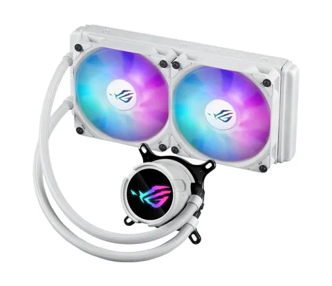 ASUS ROG Strix LC III 240 ARGB WHT, Dissipatore AIO a Liquido, Bianco