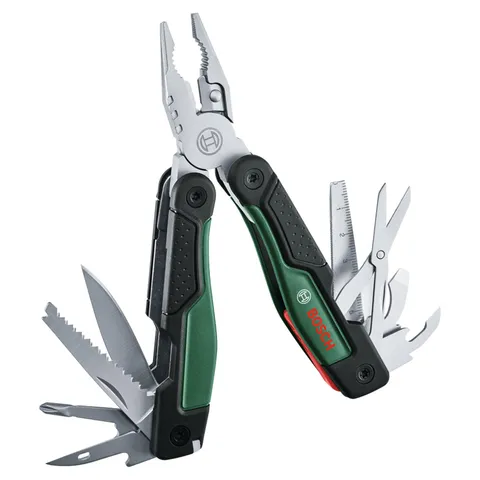 Bosch multiutensile 16-in-1 (utensile multif. per fai da te, esterni e campeggio; acciaio