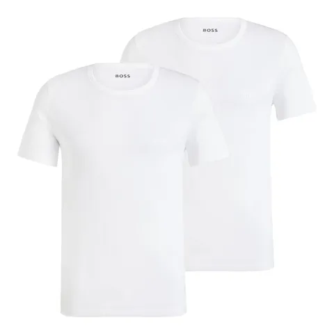 BOSS Comfort T-Shirt, Bianco, M-L Uomo
