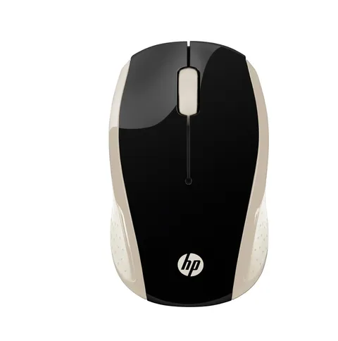 HP 200 Mouse Wireless, Tecnologia LED Rosso, Laser fino a 1000 DPI, 3 Pulsanti, Rotella
