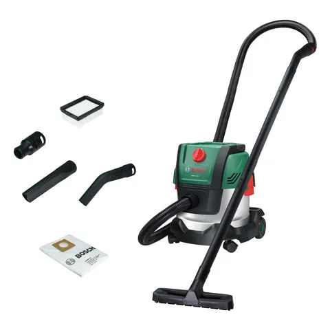 Bosch Aspirapolvere a filo PAS15-220 (Tubi di prolunga, tubo di aspirazione 2,2 m, tubo a