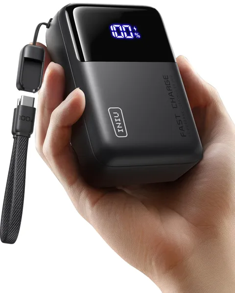 INIU Laptop Power Bank, Piccolo 100W PD3.0 25000mAh Alta Capacità Powerbank, USB-C