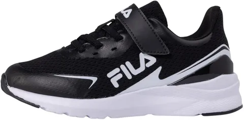Fila Crusher V Kids - Scarpe da Corsa, Black-White