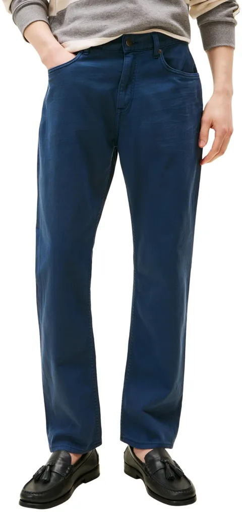 Tommy Hilfiger Uomo Jeans Regular Mercer Vita Media, Blu (Admiral Navy), 36W/34L