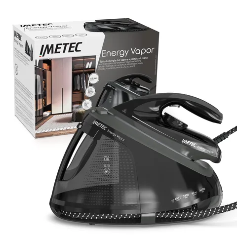 Imetec Energy Vapor - Ferro da stiro con caldaia 2400W