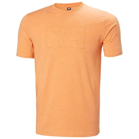 Helly Hansen HH Tech Logo Maglietta da Trekking Ignite Arancione, M Uomo, Ignite
