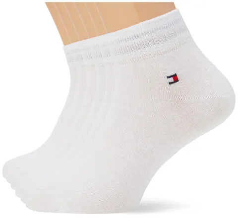 Tommy Hilfiger Quarter, Calzini Uomo, Bianco, 47-49