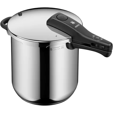 WMF Perfect One Pot - Pentola a pressione a induzione da 8,5 l, pentola a vapore, grande