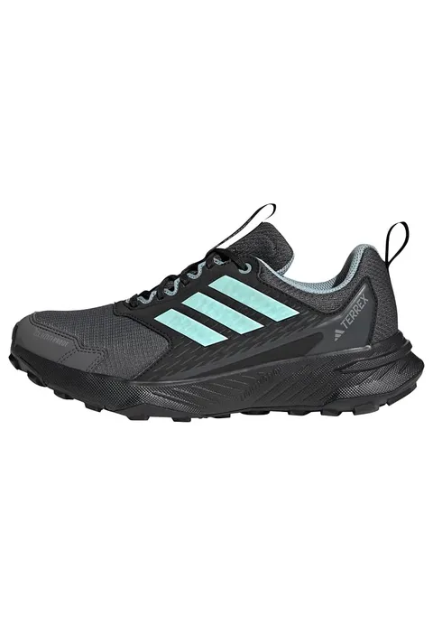 adidas Donna Terrex Tracefinder 2 Climaproof Trail Running Shoes, Carbon/Semi Flash