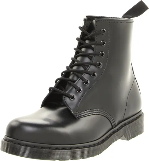 Dr. Martens Core 1460 Mono Smooth, Scarpe Stringate Basse Brogue Unisex Adulto, Nero, 44