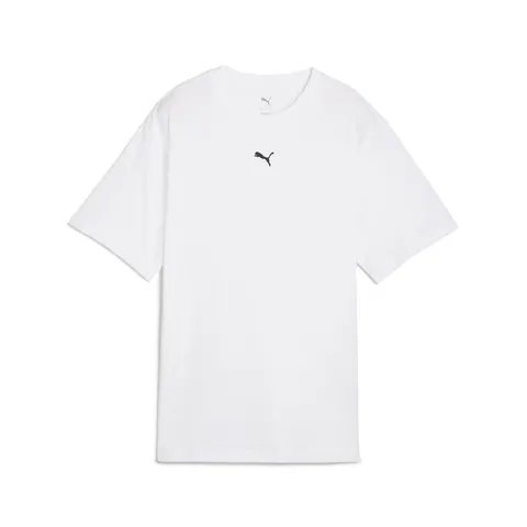 PUMA Ess Relaxed Tee, Magliette Unisex - Adulto, PUMA White, XS