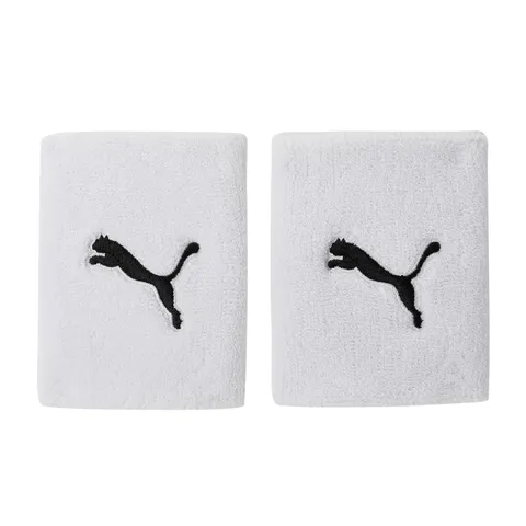 Puma - Polsini antisudore Team, Bianco (Bianco), Taglia Unica
