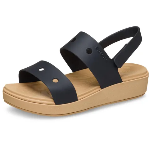Crocs Sandali unisex per bambini Brookie K, anacardi neri