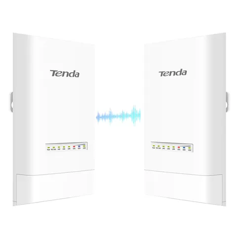 Tenda OS3 Ponte WiFi Esterno Access Point (867 Mbps / 5GHz, Antenna direzionale da 12