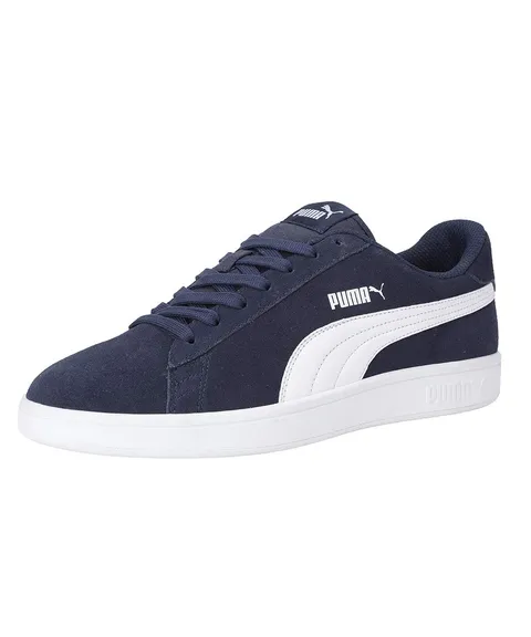 PUMA Smash V2, Scarpe da trail running Unisex - Adulto, Blu Peacoat Puma White, 36 EU