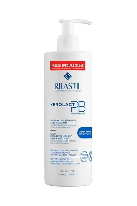 Rilastil Xerolact Balsamo PB Special Price, Balsamo Relipidante Antirritazioni Senza