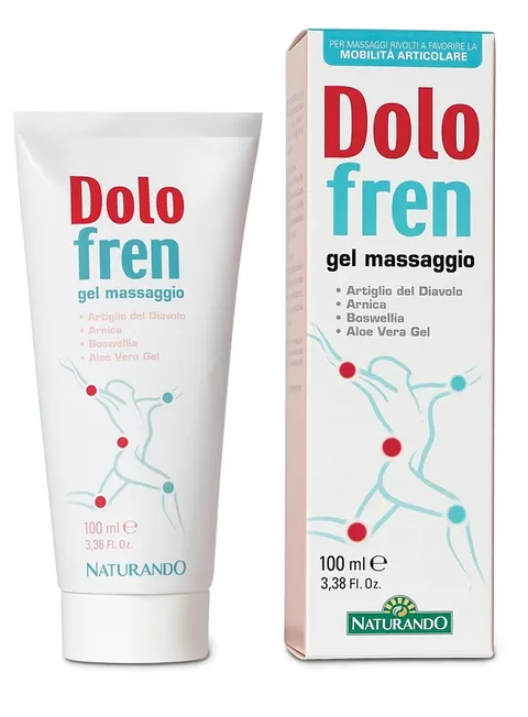 Naturando Dolofren Gel 100 ML Lenitivo con Arnica e Artiglio del Diavolo che favorisce la