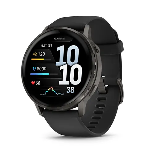 Garmin Venu 4 45mm Smartwatch AMOLED Black & Slate
