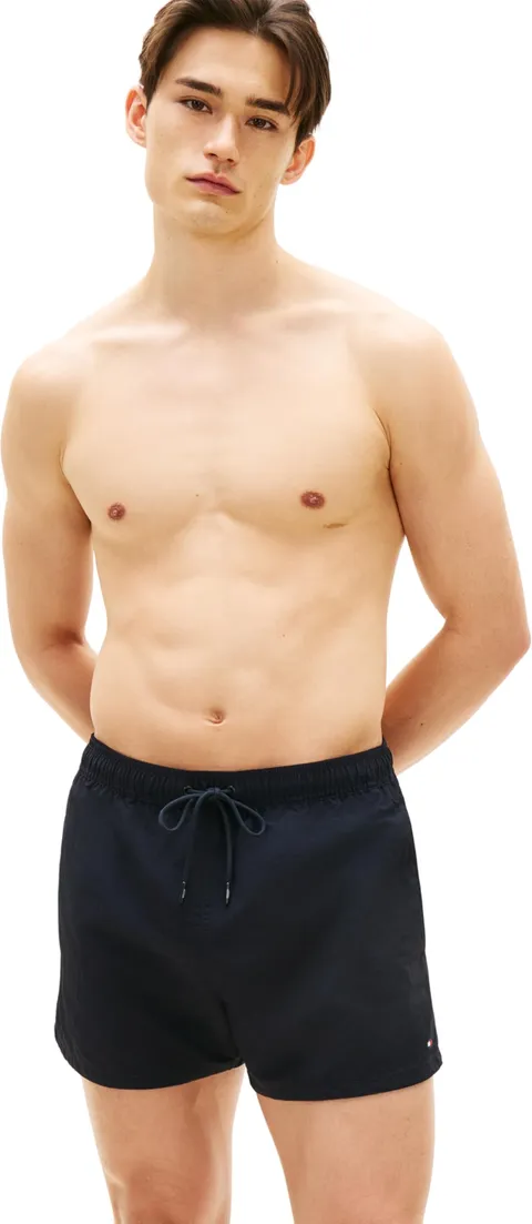 Tommy Hilfiger Costume da Bagno da Uomo Corto con Coulisse UM0UM03731, Blu (Cielo