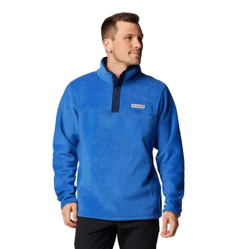 Columbia Steens Mountain Half Snap 2, da Uomo, Blu Montagna/Blu Navy, M
