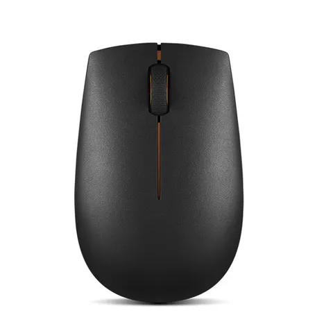 Lenovo 300 Mouse Wireless Compatto, Sensore Ottico 1000 DPI, 2,4 GHz, Ambidestro, Portatile per Laptop e PC
