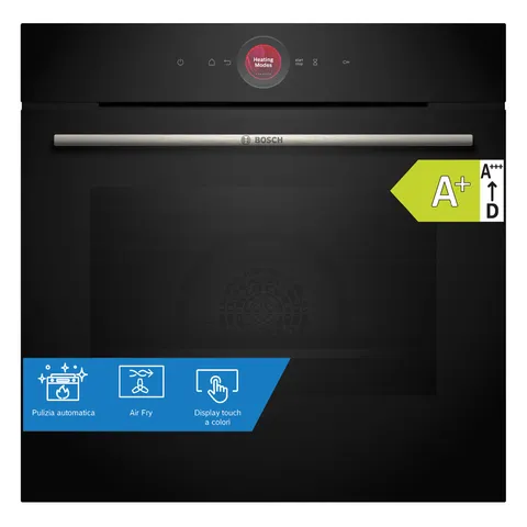 Bosch HBG7721B2 Serie 8, Forno da incasso, Pirolisi: pulizia del forno senza sforzo, Home