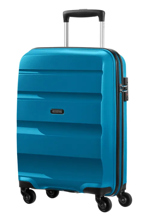 American Tourister Bon Air - Spinner S, Bagaglio a Mano, 55 cm, 31.5 L, Blu (Seaport Blue)