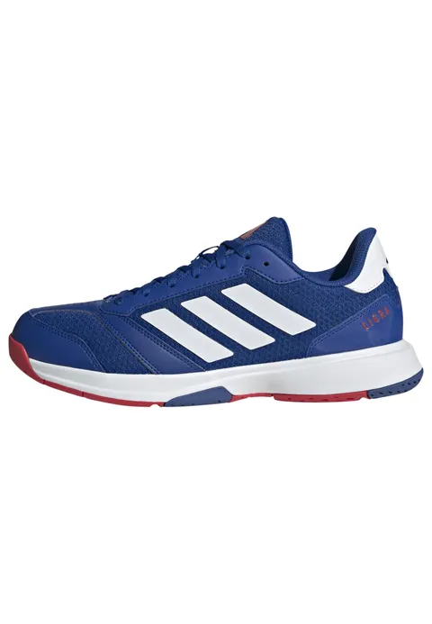 Adidas Uomo Ligra 8 Mens Indoor Shoes, Team Royal Blue/Ftwr White/Pure Ruby, 38 EU