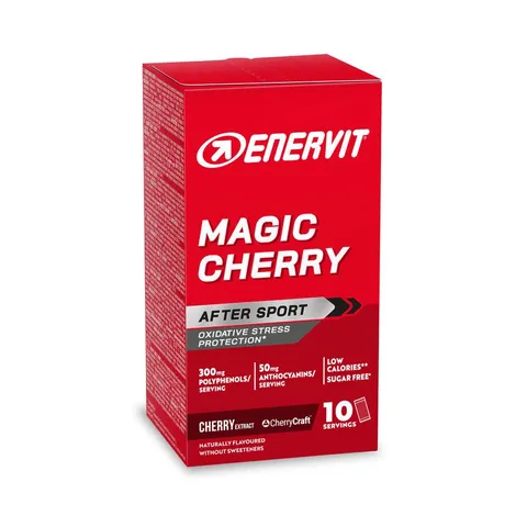 Enervit Magic Cherry, Integratore con Estratto di Amarena, Antiossidante, Ideale Dopo