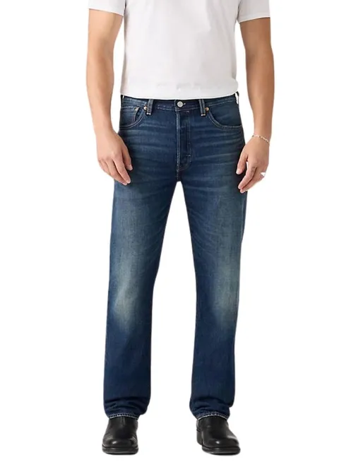 Levi's Uomo 501 Original Fit Jeans, On The Borderline, 29W / 32L