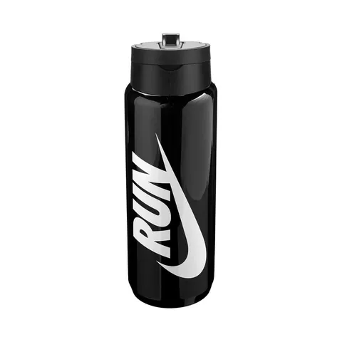 Nike TR Renew Recharge Straw Bottiglia per Bere Black/Black/White/White 709 ml