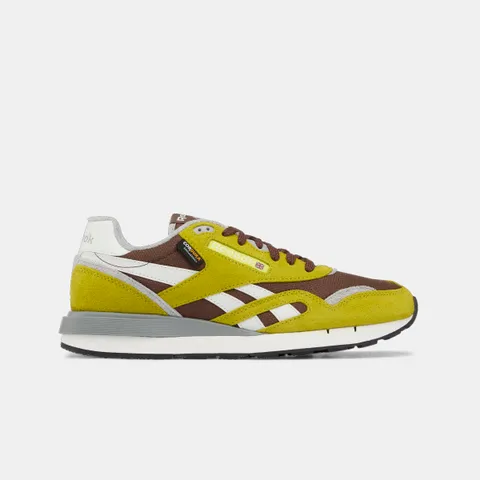 Reebok Unisex Classic Nylon 89 Sneaker, Twisted Chartreuse/Campus Brown/Barel GR, 40 EU