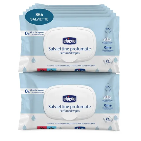 Chicco Salviette Multiuso Neonati 864 pezzi