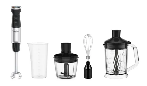Moulinex Quickchef+, Frullatore a Immersione, Tecnologia con Lame Powelix, Potenza 1000W