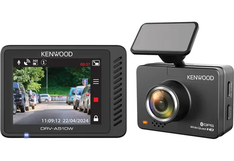 Kenwood DRV-A510W, Videocamera da cruscotto con display LCD da 2,0", registrazione ad
