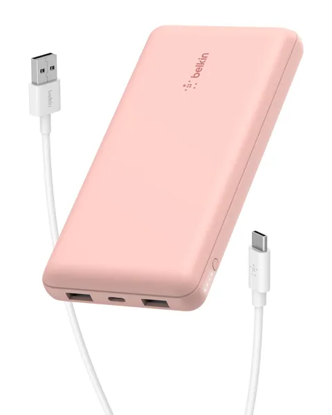 Belkin Caricabatterie portatile USB-C 20K, power bank 20000mAh con ingresso/uscita