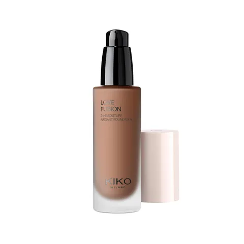 KIKO Milano Love Fusion 24H Moisture Radiant Foundation 9NR, Fondotinta Idratante A Lunga