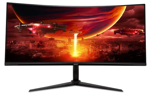 acer Nitro XZ342CU V3 Gaming Monitor 34 pollici (schermo 86 cm) Uwqhd, VA, 180 Hz DP, 100