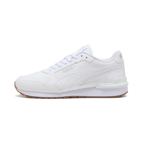 PUMA ST Runner V4 L, Sneaker Unisex-Adulto, Puma White Glacial Gray Gum, 40.5 EU