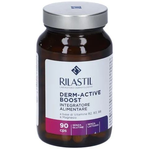 Rilastil Derm-Active Boost Integratore Alimentare a Base di Vitamine del Gruppo B e