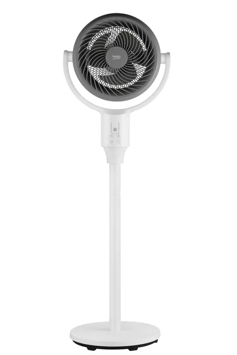 Beko - EFS7000CW - Ventilatore 2 in 1 a piantana e da tavolo, 30 W, 4 Velocità, Altezza e