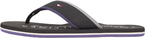 Tommy Hilfiger Hilfiger Tumble Beach Sandalo FM0FM05710 Infradito, NERO (nero), 40