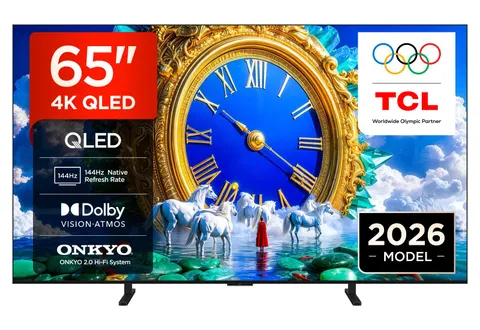 TCL 65A400 - Smart TV QLED 4K HDR10+ da 65", design piatto e sottile