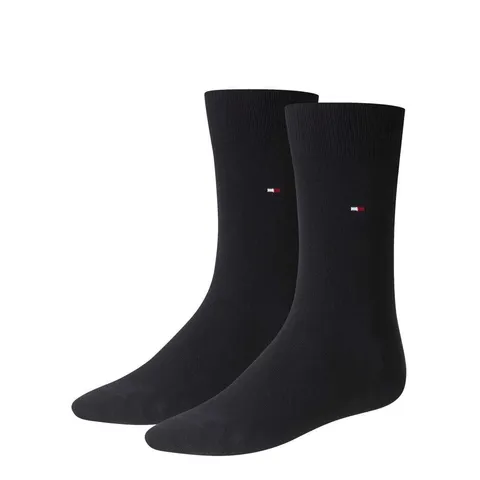 Tommy Hilfiger Classic, Calzini Uomo, Navy 08A, 39-42 (Pacco da 2)