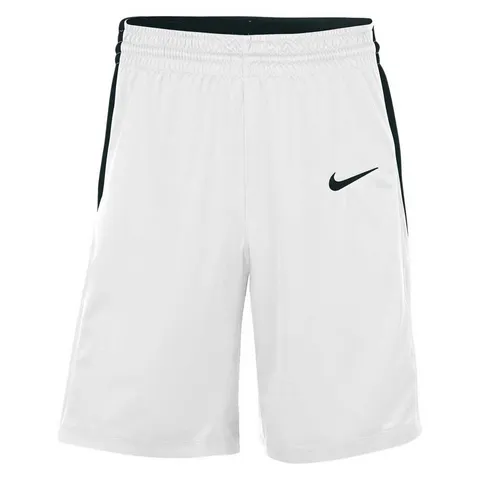 Nike NT0201-100 Team Basketball Stock Short 20 Pantaloncini Uomo White Taglia M